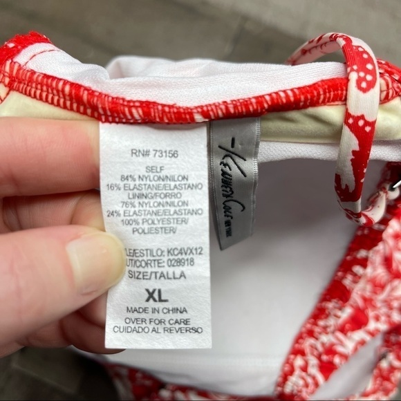 Kenneth Cole One Piece Swimsuit size XL - Picture 10 of 13